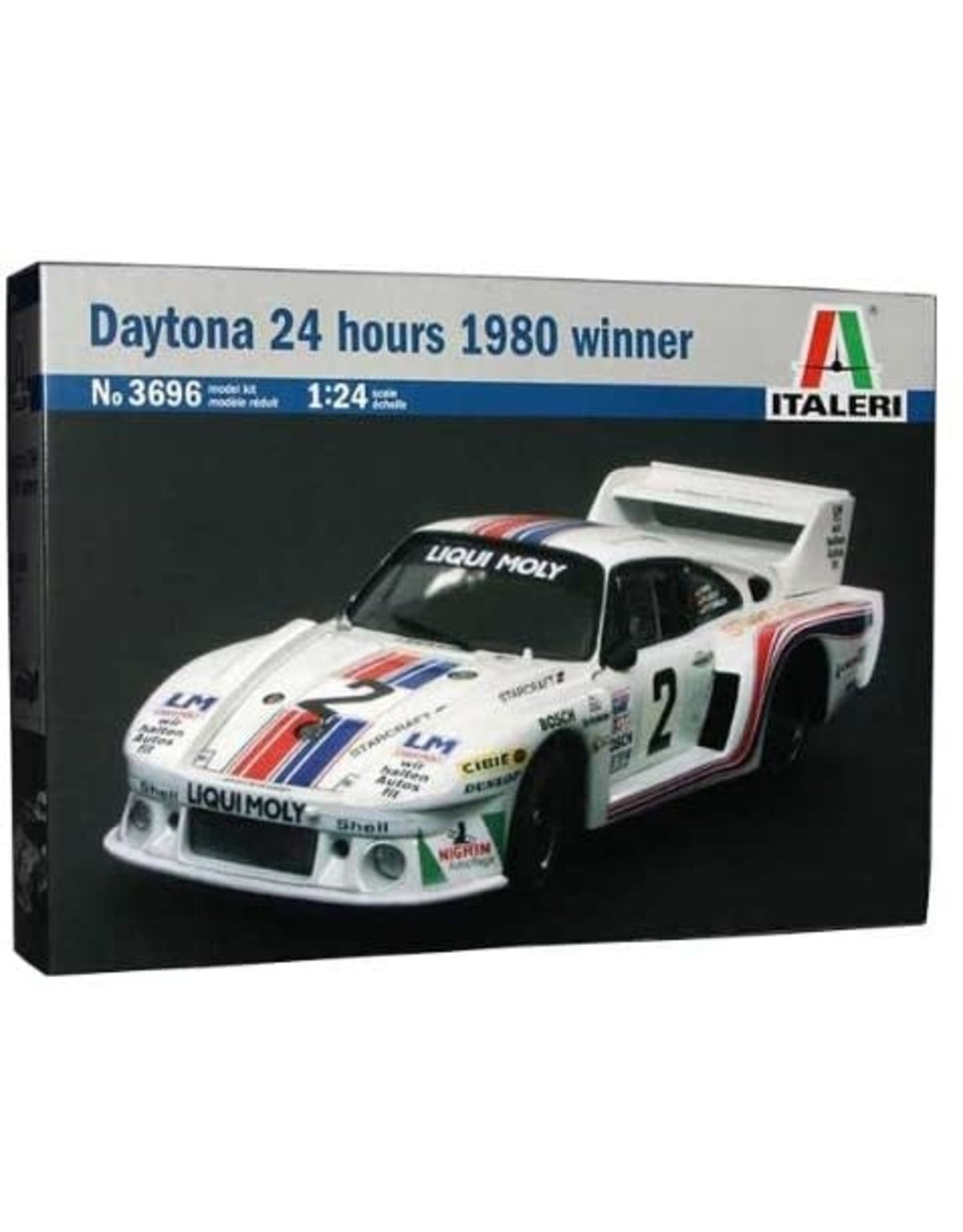 Italeri 1980 Porsche 935 Daytona 24Hr Winner 1/24 Model Kit