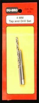 Du-Bro Tap and Drill Set (4mm)