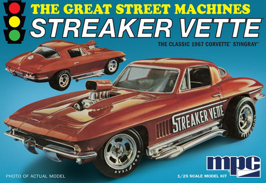 MPC 1967 Stingray Streaker Vette 1/25 Model Kit