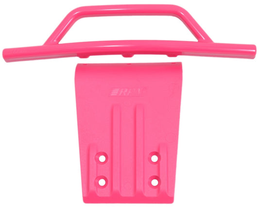 RPM Front Bumper & Skid Plate: Traxxas Slash 2WD (Pink)