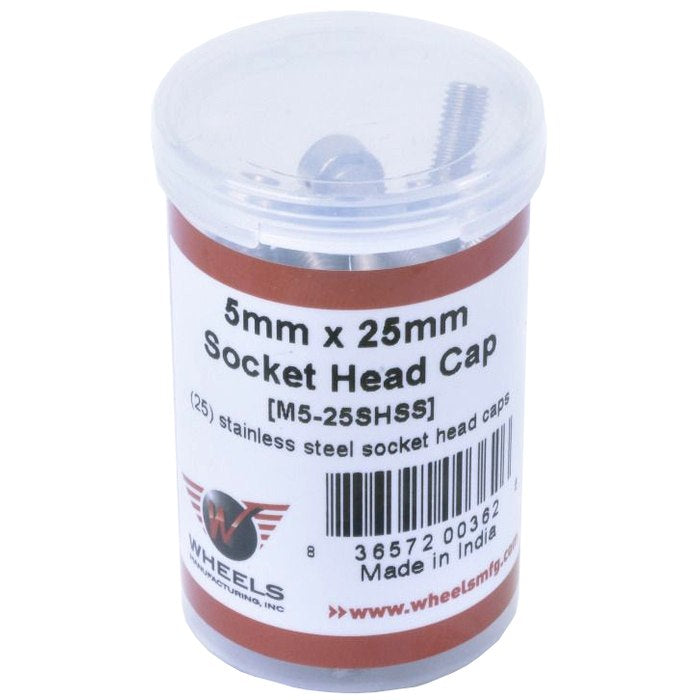 Wheels Manufacturing Socket Head Cap Bolt: M5x25mm