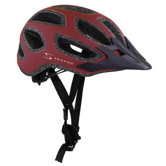 Serfas Incline Helmet Adult (L/XL) Matte Red