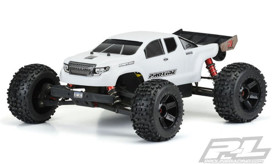Pro-Line BRUTE Bash Armor Body: Arrma Outcast 6S & Notorious 6S (White)