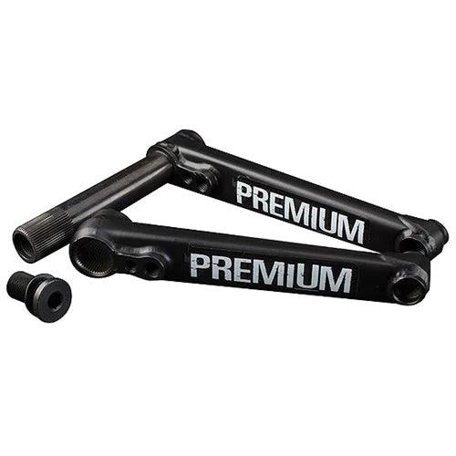 Premium 175 2 Piece 22mm Crankset (Black)