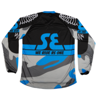 SE Bikes Jersey BikeLife XL (Black/Blue/Grey Camo)