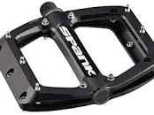 Spank Spoon 100 Alloy Flat Pedals: Black
