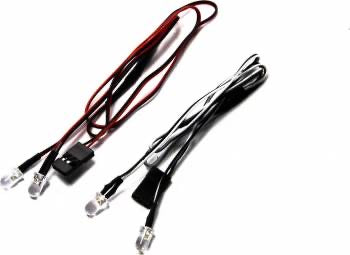 Axial LED Light Set: SCX10III (White/Red)