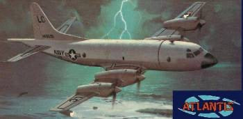 Atlantis 1/115 P-3A Orion Anti Sub Bomber Model Kit
