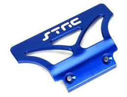 STRC CNC Aluminum Front Bumper Traxxas 2wd (Blue)