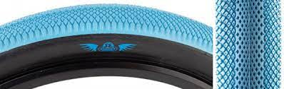 SE Bikes Vee Speedster Tire 27.5" x 3.0” LtBlue/Black