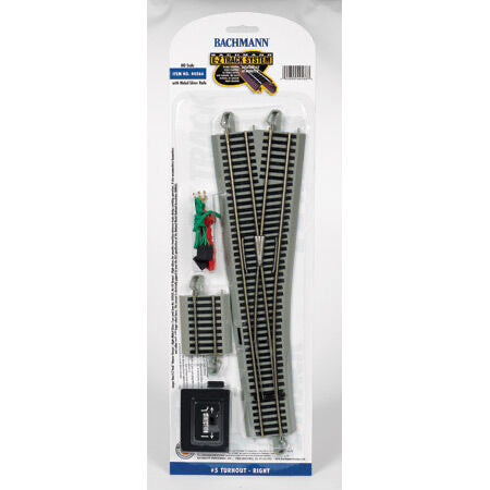 Bachmann HO NS EZ #5 Remote Right-Hand Switch