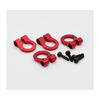 Hot Racing 1/10 Scale Aluminum Tow Shackles (4)