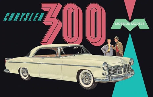 Moebius 1955 Chrysler 300 1/25 Model Kit