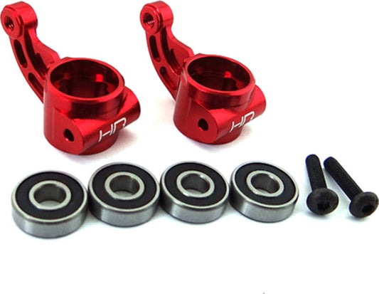 Hot Racing Aluminum Steering Blocks w/Oversized Bearings: 2WD Arrma