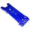 Hot Racing Aluminum Rear Tie Bar Pin Mount: X-MAXX (Blue)