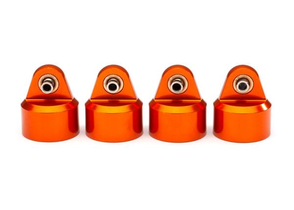 Traxxas Aluminium GT-Maxx Shock Caps: Maxx (Orange)