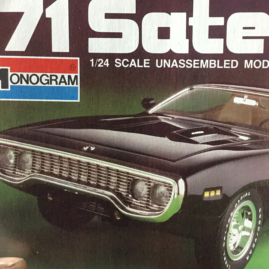 Monogram 1971 Plymouth Satellite 1/24 Model Kit