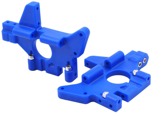 RPM Rear Bulkhead: Traxxas T-MAXX/E-Maxx (Blue)