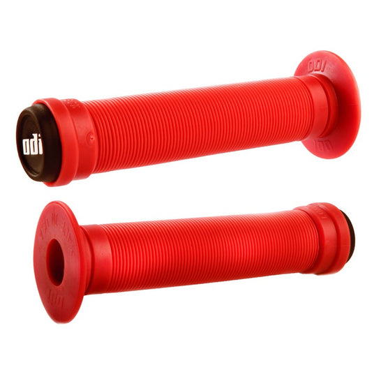 ODI Longneck ST Flanged Grips: 143mm (Red)