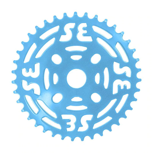 SE Bikes 1/8 Steel Chainring: 39T (STL BLUE)