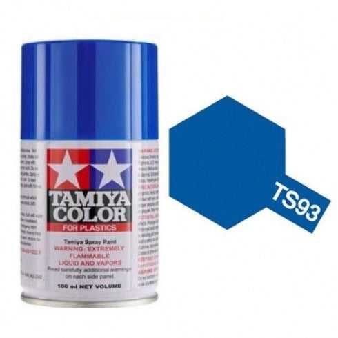 Tamiya Acrylic Spray: TS-93 (Pure Blue)