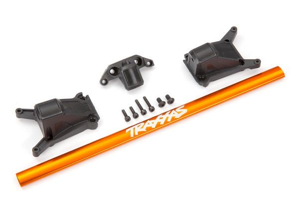 Traxxas Chassis Brace Kit: Slash 4x4/Rustler 4x4 LCG (Orange)