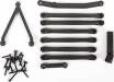 Axial Suspension Links: SCX24 LWB (133.7mm)