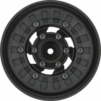 Pro-Line Vice Crushlock 2.6” Black Beadlock Rim: 2.6” Mud Tires
