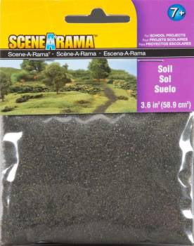 Woodland Models Scene-a-Rama: Soil Bag (2oz)
