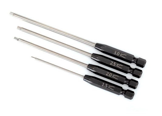 Traxxas Speed Bit Set 4 piece straight (1.5, 2.0, 2.5, 3.0 1/4” Drive)