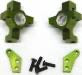 STRC CNC Aluminum Steering Knuckles (Green): Axial Wraith/Deadbolt/RR10