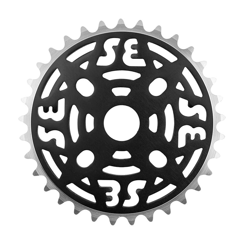 SE Bikes 1/8 Chainring Aluminum: 33T (Black)
