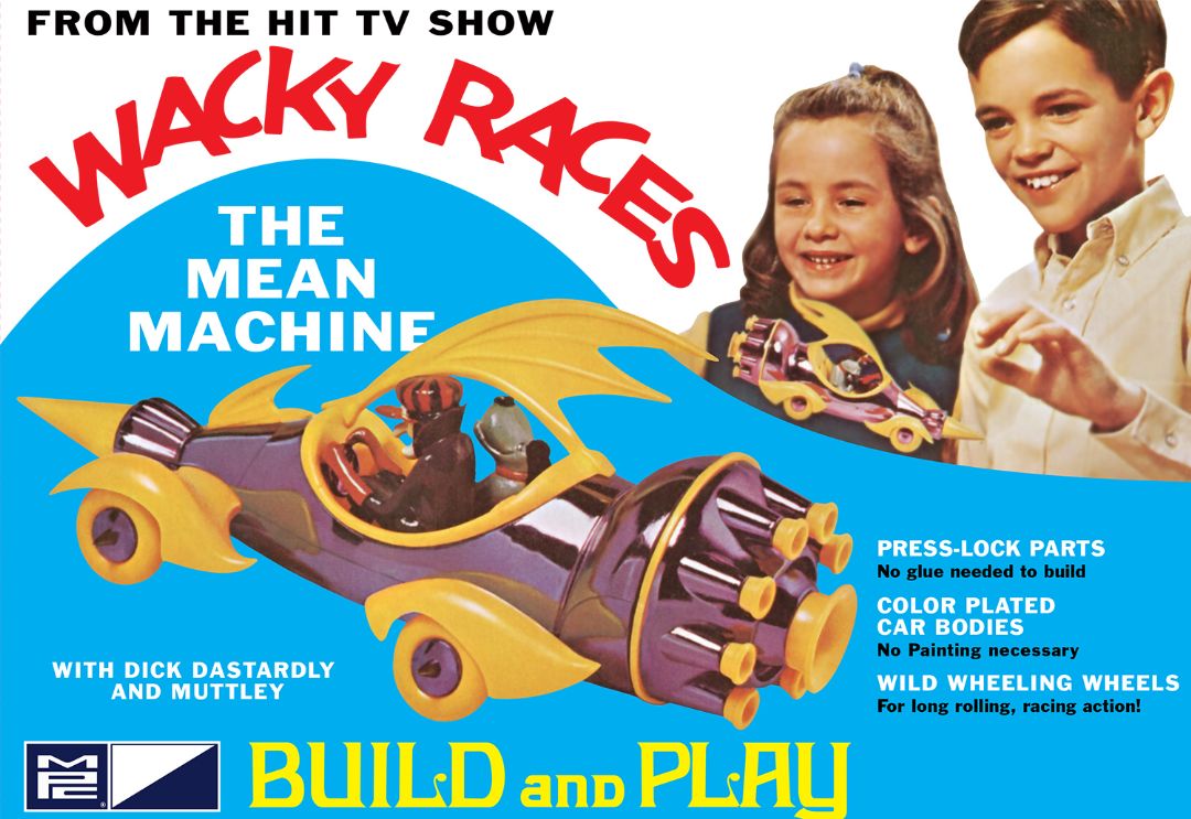 MPC 1/32 Wacky Races Mean Machine Snap Model Kit