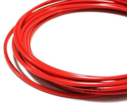 Jagwire Brake Cable Housing Red (sold by foot)
