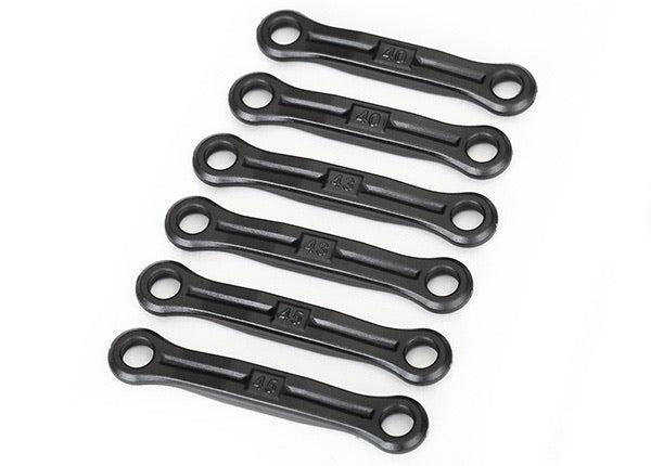 Traxxas Plastic Non-Adjustable Camber Link and Toe Link Set: 4-TEC 2.0/3.0