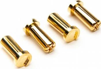 Dynamite Low Profile Bullet Connectors: 5mm (4)