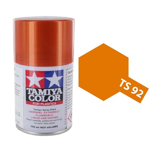 Tamiya Acrylic Spray: TS-92 (Metallic Orange)