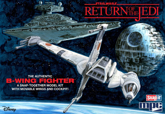MPC 1/144 Star Wars: Return Of The Jedi B-Wing Fighter Model Kit