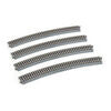 Kato Unitrack Code 83 HO R31 Rails w/Bed (Grey)