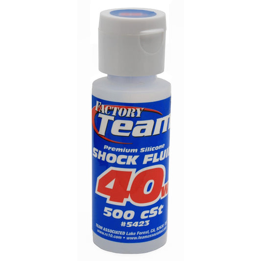 Team Associated Factory Team Silicone Shock Oil: 40wt