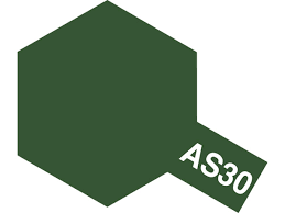 Tamiya Acrylic Spray: AS-30 (Dark Green 2 RAF)