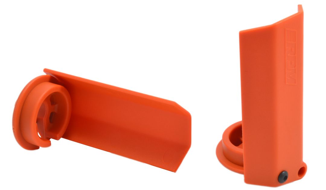 RPM Shock Shaft Guards for Traxxas X-Maxx (Orange)