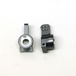 STRC CNC Aluminum Rear Hub Carriers (Gun Metal): Arrma 2WD