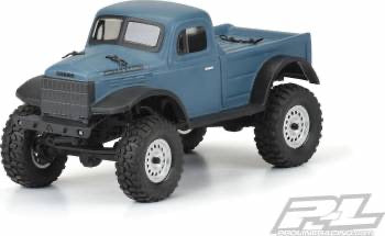 Pro-Line 1946 Dodge Power Wagon Crawler Clear Body: SCX24