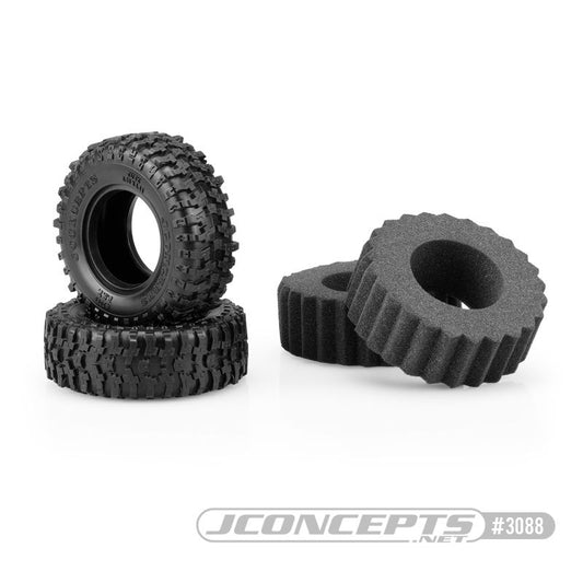 JConcepts Tusk 1.9” Class 1 Scale Tires: Super Soft (Green Compound)