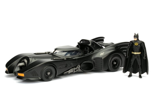 Jada Metals 1/24 Batman Batmobile w/Batman Figure