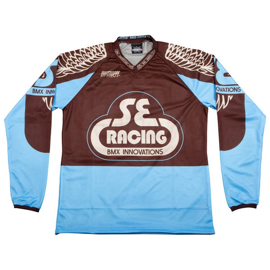 SE Bikes Jersey Retro M (Blue/Brown)