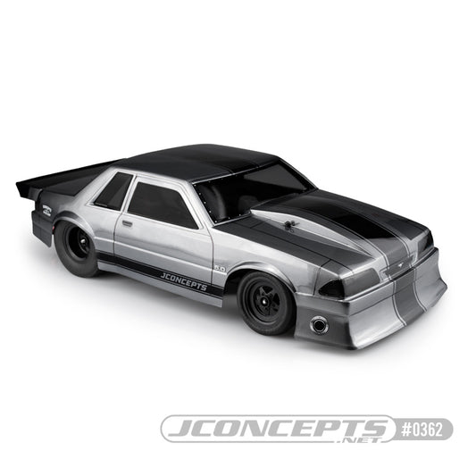 JConcepts 1991 Ford Mustang Fox Body Clear: SCT/Street Eliminator