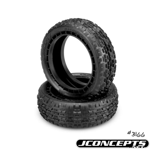 JConcepts Swaggers 2.2” 4wd Buggy Front Tire: Pink Compound