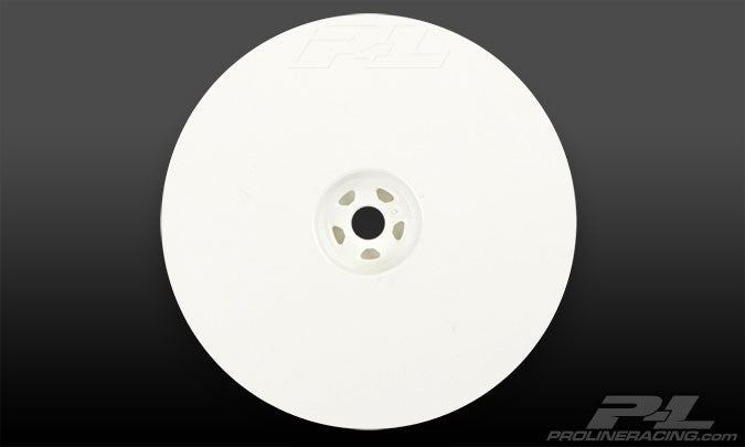 Pro-Line Velocity 2.2" Hex Rear White Wheels: White (AE B66/B4/B6D)